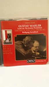 MAHLER Wunderhorn-Lieder 1976 CD 1993 Orfeo German imp. Fischer Sawallisch MINT - Picture 1 of 6