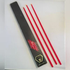 12 Vintage 15” Hallmark Slim Dipped Danish Taper Candles Nordic Collection NOS - Bild 1 von 4