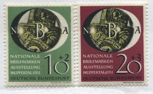 Germany 1951 Semi-Postals mint o.g. hinged - Picture 1 of 1