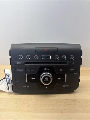 Honda CR-V AM FM 2012-2014 CD XM Radio 39100-T0A-A213-M1 Foto 1 de 4