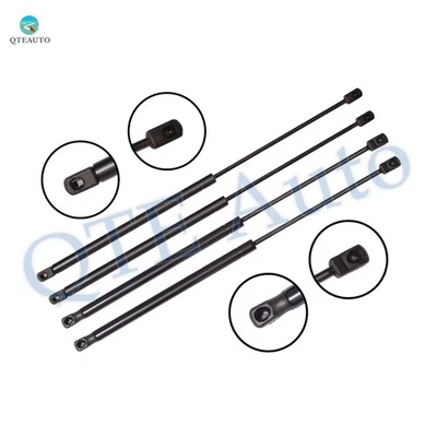 Juego de 4 soportes de elevación de puerta levadiza delantera-trasera para Mercedes-Benz C240 2001-2005 Foto 1 de 4