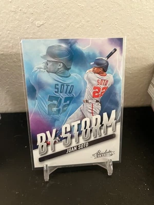 2022 Panini Absolute - By Storm Juan Soto #BYS-2 Washinton Nationals - Image 1 of 2
