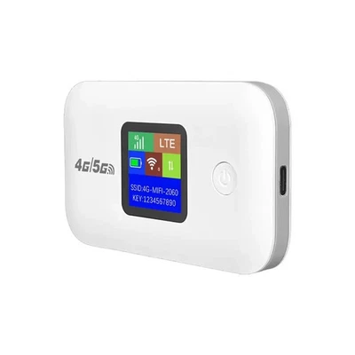 MODEM ROUTER WIFI PORTATILE SIM 4G+ MOBILE CON DISPLAY LED 💎 QUALITÀ PREMIUM 💎 - Immagine 1 di 4