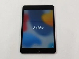 Apple iPad Mini 4th Gen A1550 64 GB iOS 15.8.4 Space Gray Tablet - Picture 1 of 7