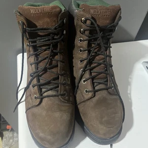 Wolverine Herren Leder Arbeitsstiefel Braun Thermolite Ölbeständig W01074 Größe 10,5M - Bild 1 von 14