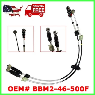 New BBM2-46-500F Shifter Control Cable For Mazda 2010 2011 2012 2013 Mazda 3 US Foto 1 de 4