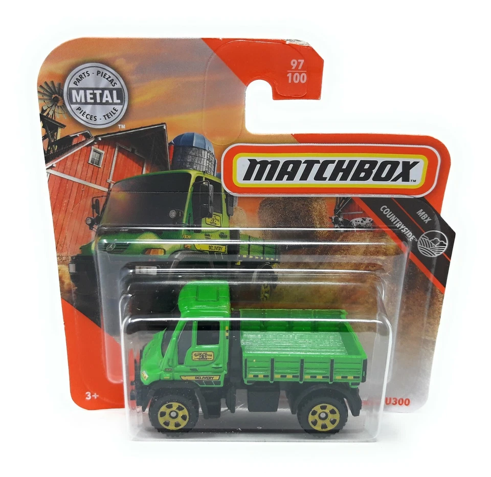 Matchbox n. 97 Mercedes Benz Unimog U300 short blister card MBX Superfast 2020 - Immagine 1 di 1