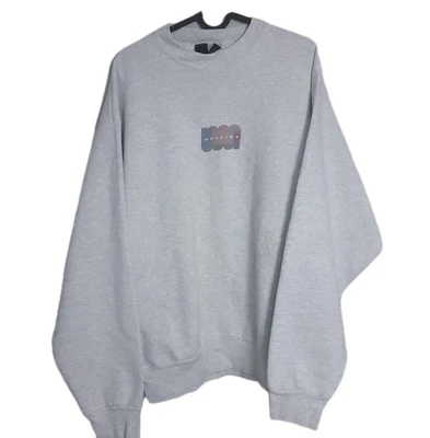 Sudadera Mossimo Vintage Adulto Talla Grande Años 80 90 Gris De Gran Tamaño  Foto 1 de 4