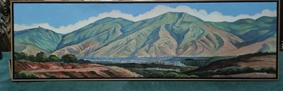 Freddy Peña’s Framed Painting Titled “Avila Panorámico-Caracas Venezuela”2014 - Image 1 of 4