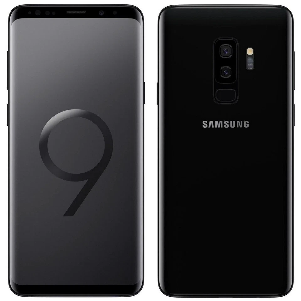 Samsung Galaxy S9+ SM-G965U Xfinity Only 64GB Midnight Black C Light Burn - Image 1 of 1
