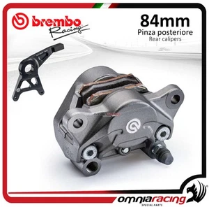 Brembo Racing P4 34 84mm cast rear brake caliper & pads Kawasaki ZX10R 08-10 - Picture 1 of 5