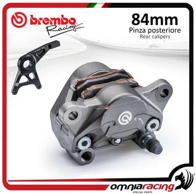 Brembo Racing P4 34 84mm cast rear brake caliper & pads Kawasaki ZX10R 08-10 - Immagine 1 di 4