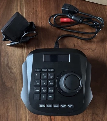 PTZ Pan Tilt Zoom Camera Controller w/ 4D Joystick And Keypad NIB Untested - Image 1 of 4