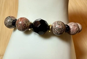 Jasper Stretch Bracelet - Picture 1 of 4