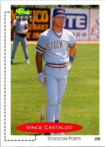 1991 Classic Best #264 Vince Castaldo