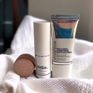 Smashbox X BECCA Under Eye Brightening Corrector MEDIUM +Oil Control Primer Set - Picture 1 of 13