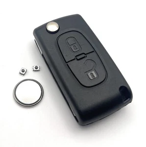 Repair kit for Citroen remote key case with Cr1620 battery contacts 2 switches - Picture 1 of 4