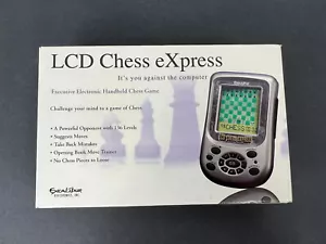 Excalibur Electronics LCD Chess Express Hand Held Chess Game Model 375X-JC - Picture 1 of 13