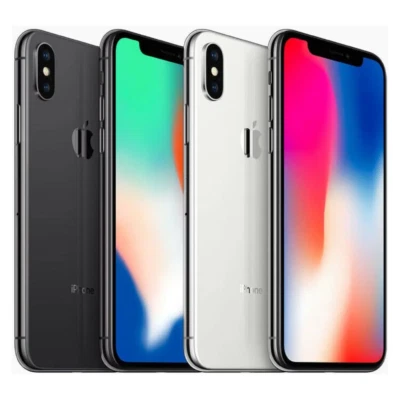 Apple iPhone X - 64-256GB - Fully Unlocked - VERY GOOD Condition - FACE ID - Image 1 of 3