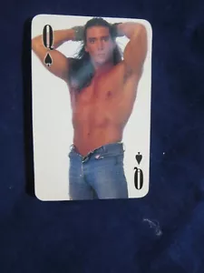 Tarjeta de juego Chippendales Queen of Spades 1991 - Imagen 1 de 2