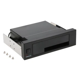 2.5"/3.5'' SATA HDD SSD Internal Single Rack Mobile Enclosure For PC 5.25'' Bay - Picture 1 of 9