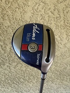 ADAMS BLUE FAIRWAY 3 WOOD - SLIMTECH BY ALDILA "LITE" SENIOR FLEX GRAPHITE SHAFT - Picture 1 of 5