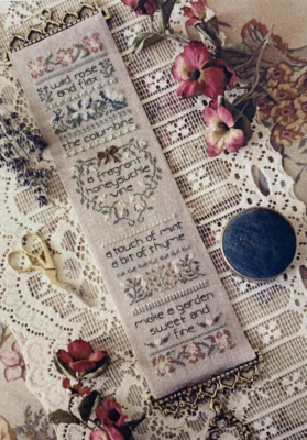 The Drawn Thread Garden Recipe Pattern Charm and Beads Charted Needlework Design - Image 1 of 4