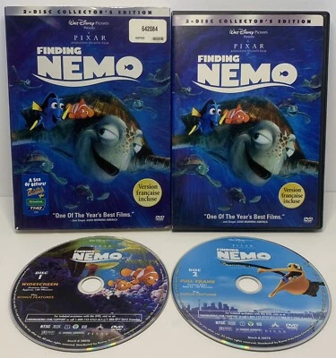 Finding Nemo (DVD, Disney, Pixar, Slipcover, 2001) Canadian - Image 1 of 4