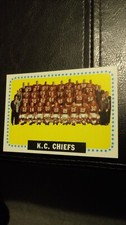 1964 Topps K.C. Chiefs Team Card #110. Excellent - Near Mint!!