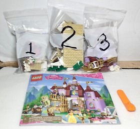 2016 LEGO DISNEY SET# 41067-BELLE'S ENCHANTED CASTLE 374Pcs 6FIGS NO BOX 100%