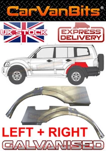 FOR MITSUBISHI PAJERO SHOGUN 99-06 5D REAR WHEEL ARCH WING REPAIR PANEL PAIR - Picture 1 of 11