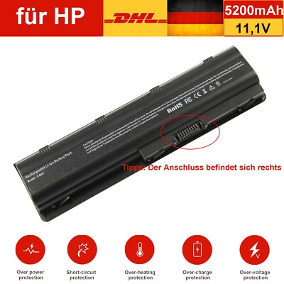 ✅AKKU Für HP Pavilion dv6 dv7 g4 g6 g7 593553-001 MU06 MU09 DM4 593554-001 NEU - Bild 1 von 4