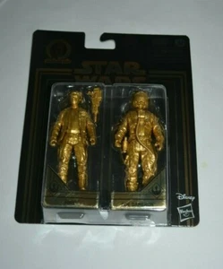 STAR WARS 2019 COMMEMORATIVE EDITION GOLD FINN & POE DAMERON - Picture 1 of 2