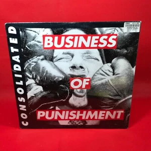 CONSOLIDATED Business Of Punishment 1994 French vinyl LP NEW SEALED original - Picture 1 of 2