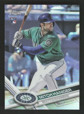 Mitch Haniger 2017 Topps Chrome Refractor #29 Rookie Seattle Mariners - Image 1 of 2