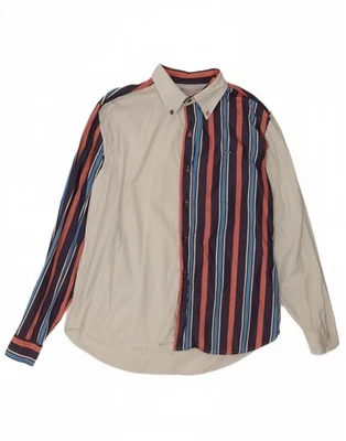 HARMONT & BLAINE Mens Shirt 2XL White Striped AO14 - Image 1 of 4