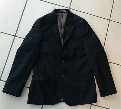 Abrigo Traje Nordstrom Niños Niños Talla 14 Azul Marino En EXCELENTE Estado Foto 1 de 3