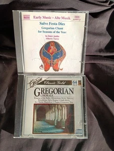 Gregorianischer Gesang 2 CD Posten wie neu IN NEUEN HÜLLEN SChorale + Salve Festa Dies - Bild 1 von 3