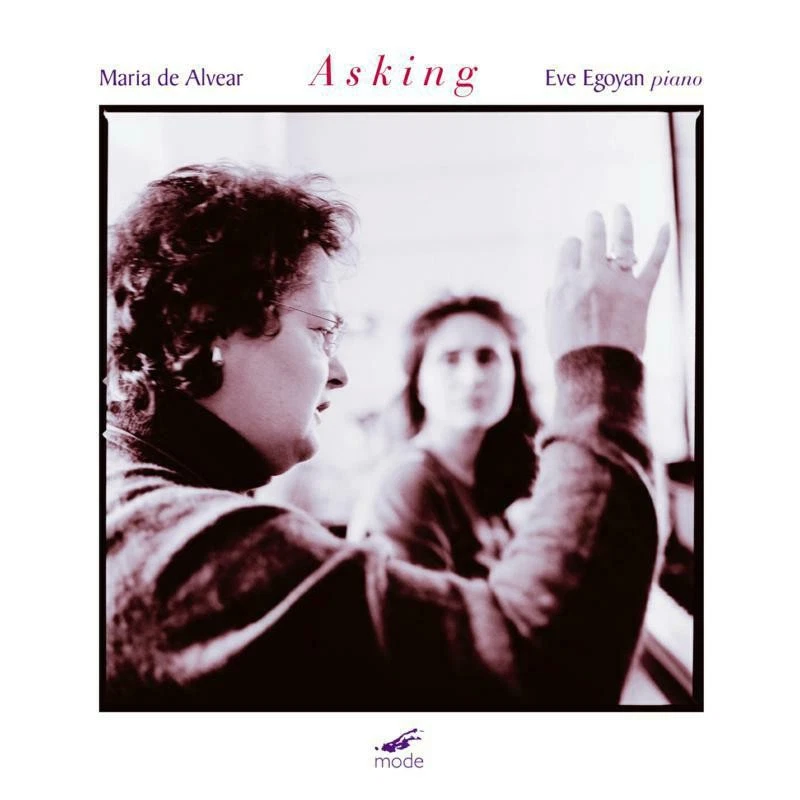 MOD-CD-187 Eve Egoyan Maria de Alvear: Asking CD NEW - Image 1 of 1