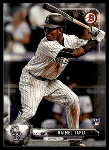 2017 Bowman Raimel Tapia Rookie Colorado Rockies #78 - Picture 1 of 2