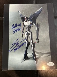 Signiertes Steve Blum 8x10 Foto JSA zertifiziert Starscream - Bild 1 von 3