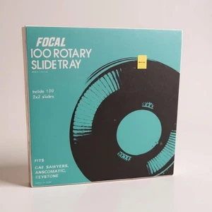 NEW VINTAGE 100 Focal Brand Rotary Slide Tray (Carousel) 2"x2" Slides - Picture 1 of 7