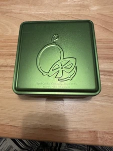 VTG Key Lime Coolers Cookie Tin Byrd Cookie Co. Savannah GA EMPTY  Embossed - Picture 1 of 8