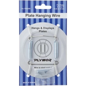 Plymor Stainless Steel Wall Mountable Plate Hanger (For Plates 3.5" - 5") - Picture 1 of 1