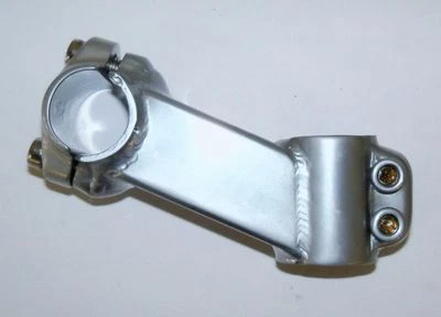 BMX MONGOOSE THREADLESS SILVER BICYCLE STEM BIKE PARTS 436 - Image 1 of 2