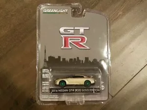 GREENLIGHT 1/64 45TH ANNIVERSARY 2016 NISSAN GT-R R35 DIECAST CAR 27850-F Chase - Picture 1 of 2