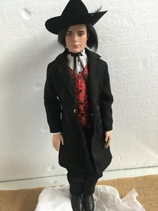 Tonner Matt 17” vinyl DOLL GENTLEMAN GROOM in Western Suit, Boots + Cowboy HAT - Picture 1 of 22