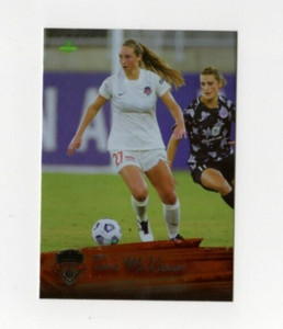 2021 Parkside NWSL Vol. 2 Tara McKeown RC #248 Foil Base Washington Spirit SP
