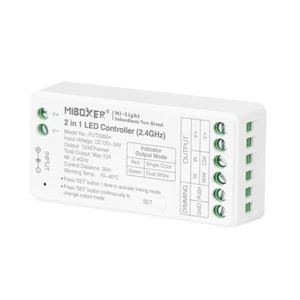 Mi-Light, 2 in 1 LED Controller Single Color Dimmer, 12-24V, 12A max, 2,4GHz - Picture 1 of 5