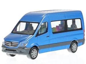 Mercedes Sprinter station wagon südseeblue model car B66004637 herpa 1:87 - Picture 1 of 4